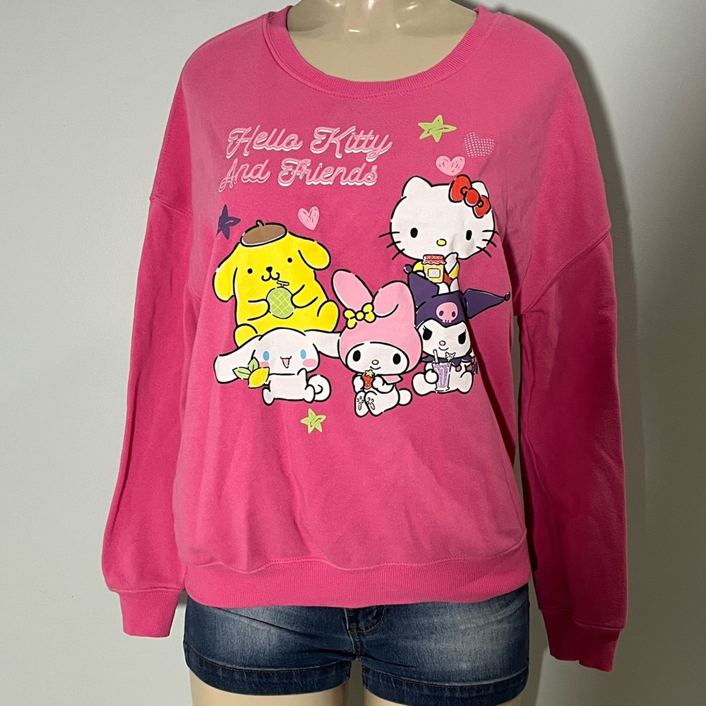 Sanrio Pink Crew Neck Sweater